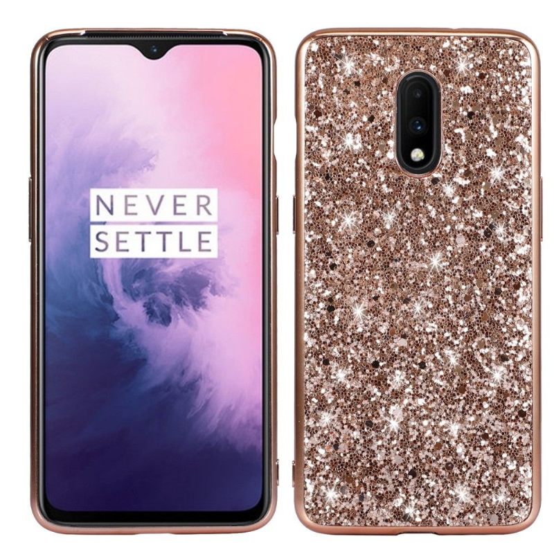 Hoesje voor OnePlus 7 Glamoureuze Pailletten