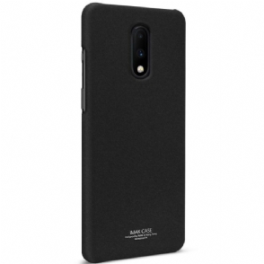 Telefoonhoesje voor OnePlus 7 Bescherming Imak Matte Afwerking + Verwijderbare Steun - Zwart