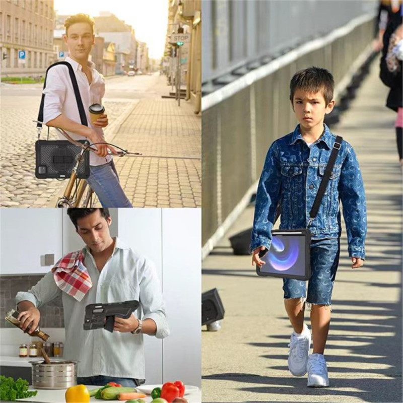 Cover Hoesje Xiaomi Pad 6 Telefoonhoesje Ultra-resistent Met Schouderriem