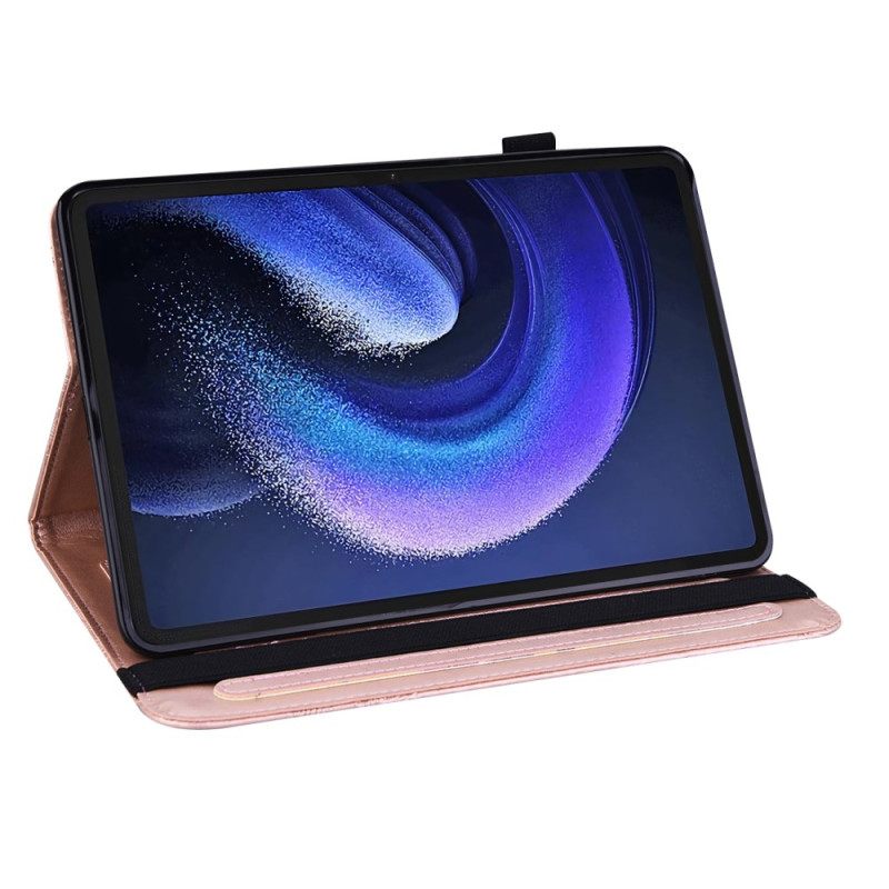 Cover Xiaomi Pad 6 Bloemenpatroon Bescherming Hoesje