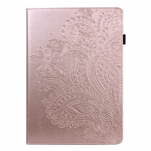 Cover Xiaomi Pad 6 Bloemenprint Met Leerlook