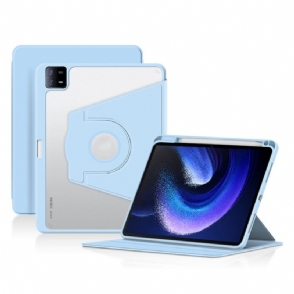 Cover Xiaomi Pad 6 Draaibare Kunstleren Houder Bescherming Hoesje