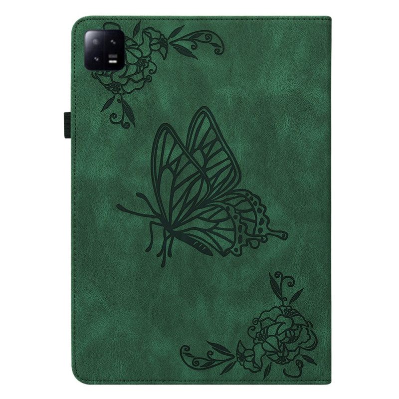 Cover Xiaomi Pad 6 Vlinderprint Bescherming Hoesje