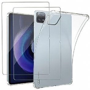 Hoesje Xiaomi Pad 6 Transparante Screenprotector Van Gehard Glas