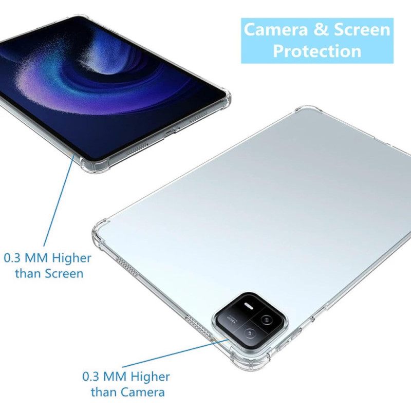 Hoesje Xiaomi Pad 6 Transparante Screenprotector Van Gehard Glas