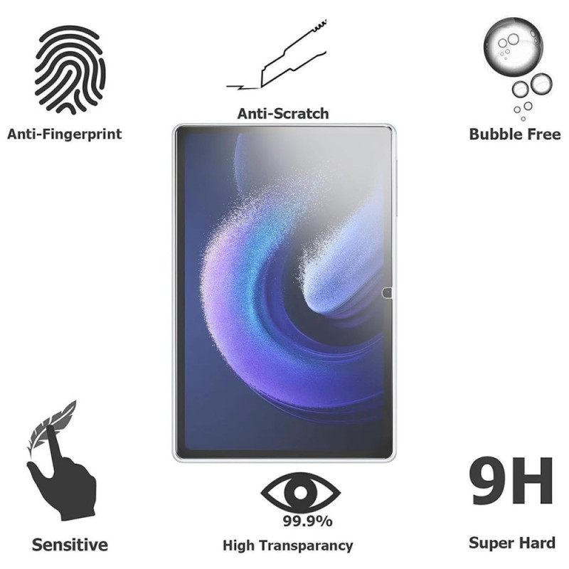 Hoesje Xiaomi Pad 6 Transparante Screenprotector Van Gehard Glas