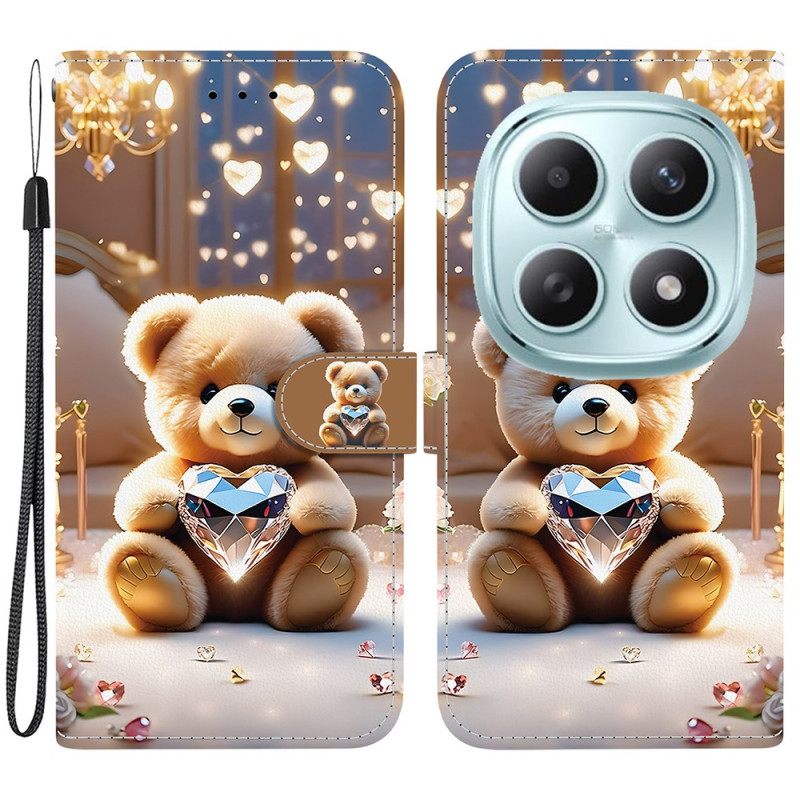 Bescherming Hoesje Xiaomi Redmi Note 15 5g Diamanten Beer