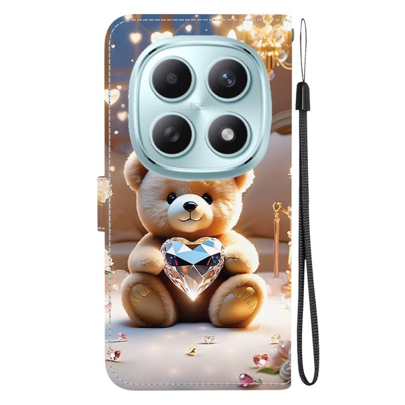 Bescherming Hoesje Xiaomi Redmi Note 15 5g Diamanten Beer