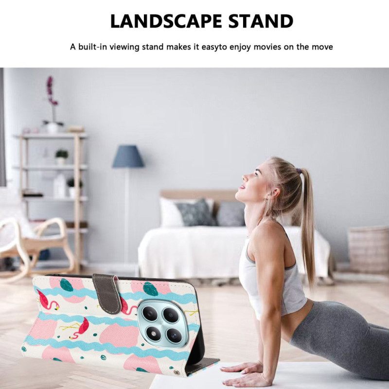 Bescherming Hoesje Xiaomi Redmi Note 15 5g Flamingo's