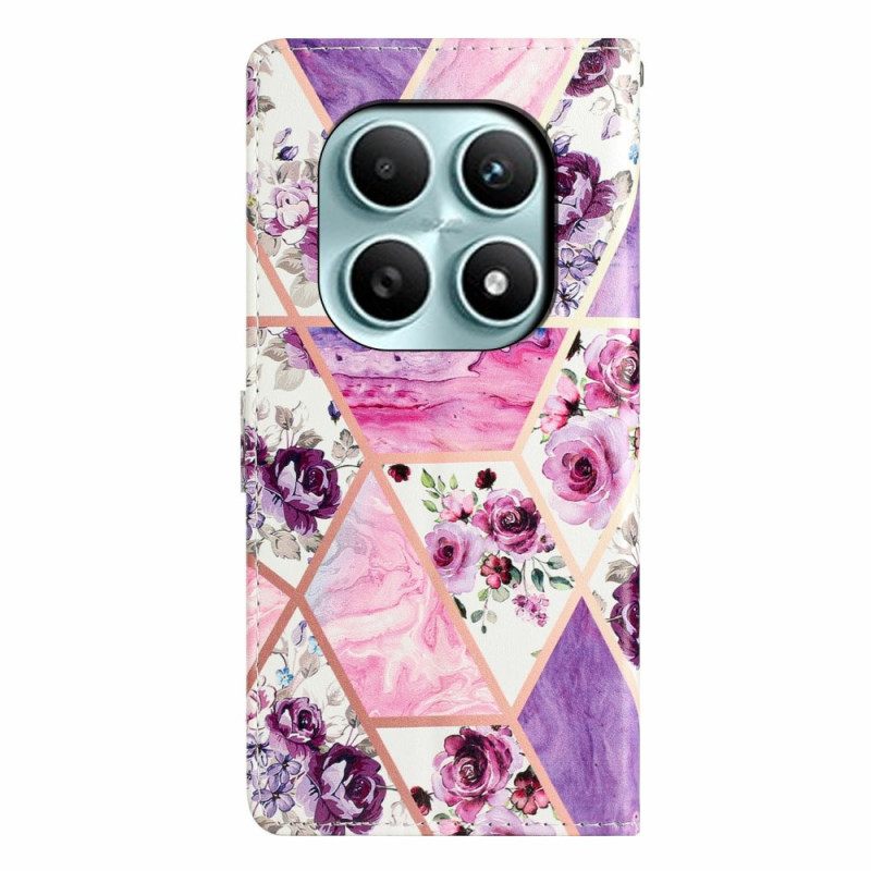 Bescherming Hoesje Xiaomi Redmi Note 15 5g Paars Marmer