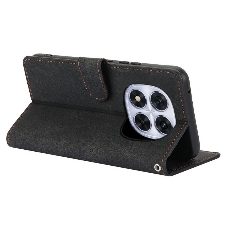 Bescherming Hoesje Xiaomi Redmi Note 15 5g Retro Suède-effect