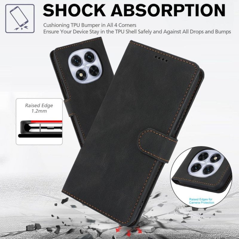 Bescherming Hoesje Xiaomi Redmi Note 15 5g Retro Suède-effect