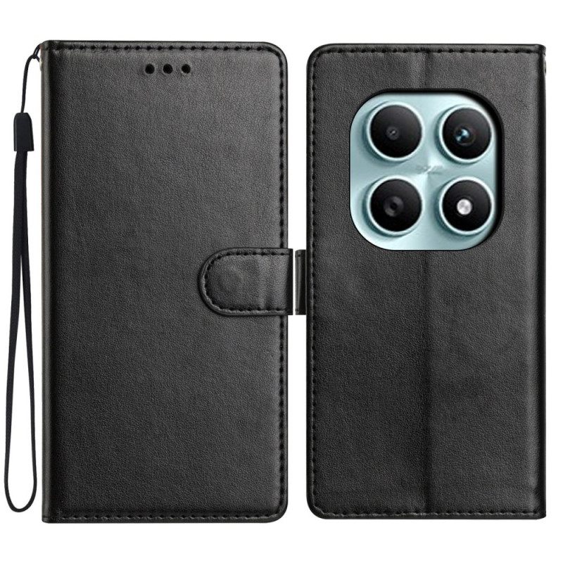 Flip Case Leren Xiaomi Redmi Note 15 5g Effen