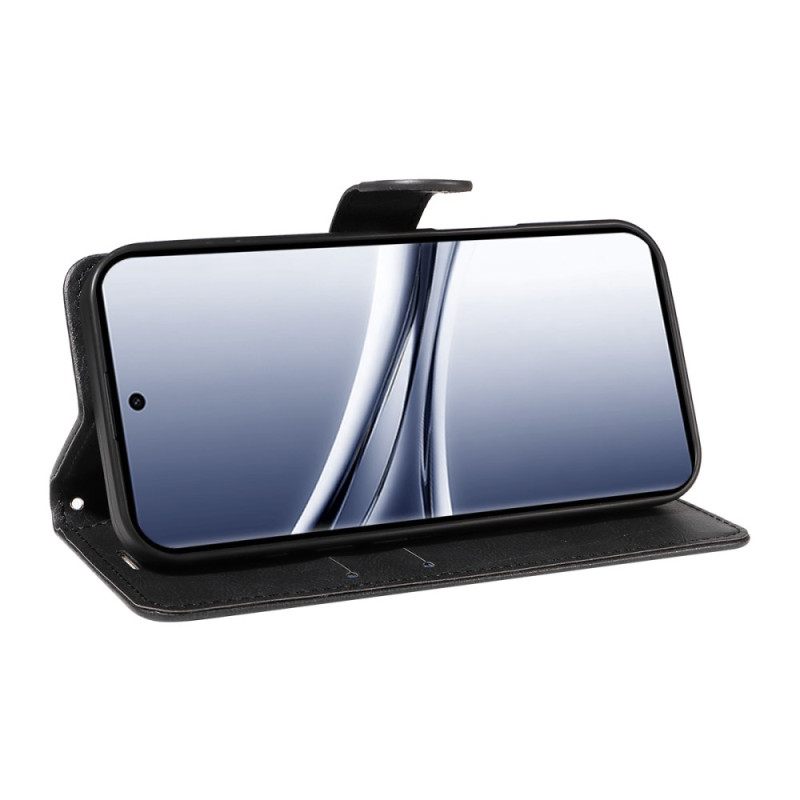 Flip Case Leren Xiaomi Redmi Note 15 5g Effen Leerlook