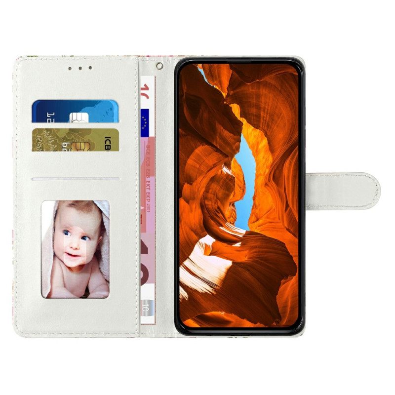 Flip Case Leren Xiaomi Redmi Note 15 5g Oceaanvlinder