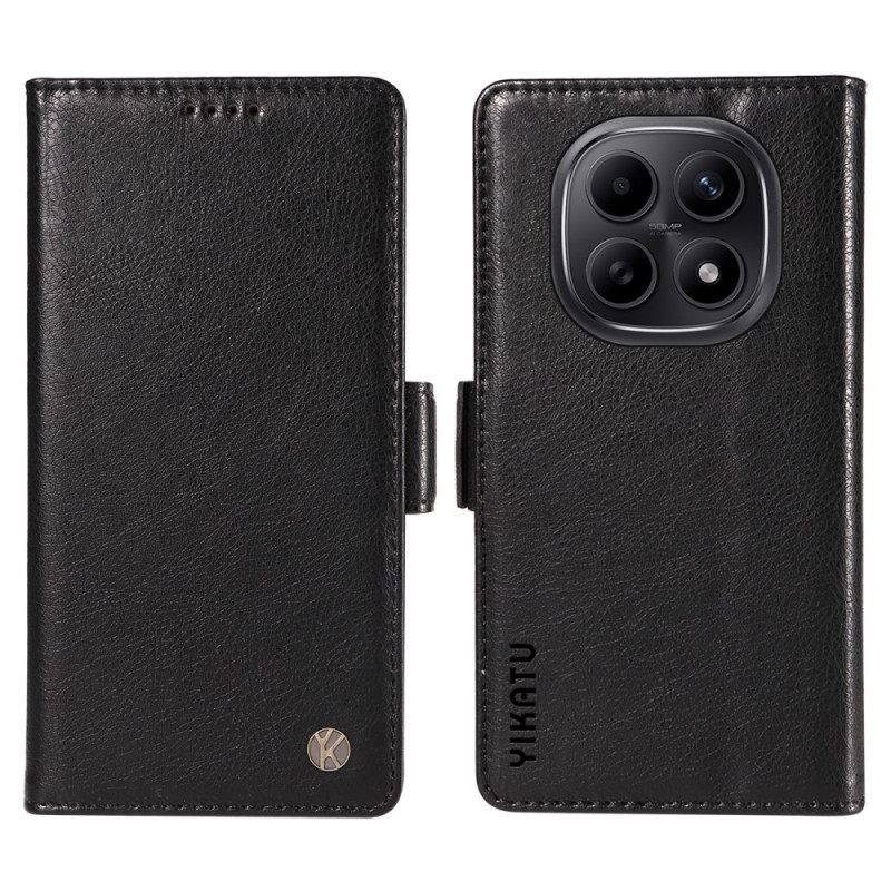 Flip Case Leren Xiaomi Redmi Note 15 5g Yikatu
