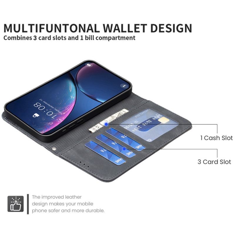 Folio-hoesje Xiaomi Redmi Note 15 5g Binfen Color Geometrisch