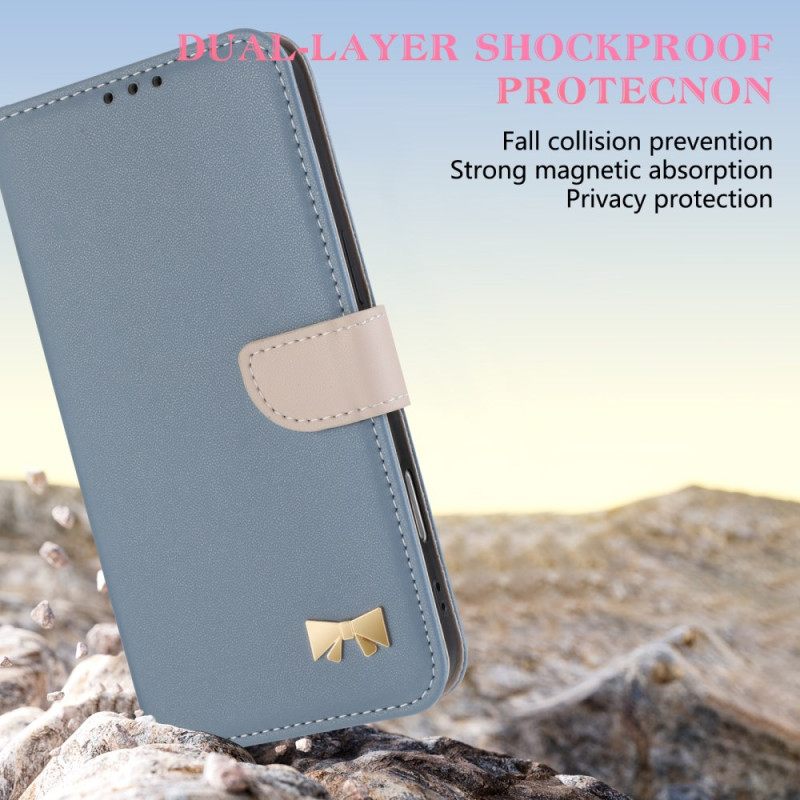 Folio-hoesje Xiaomi Redmi Note 15 5g Decoratieve Knoop