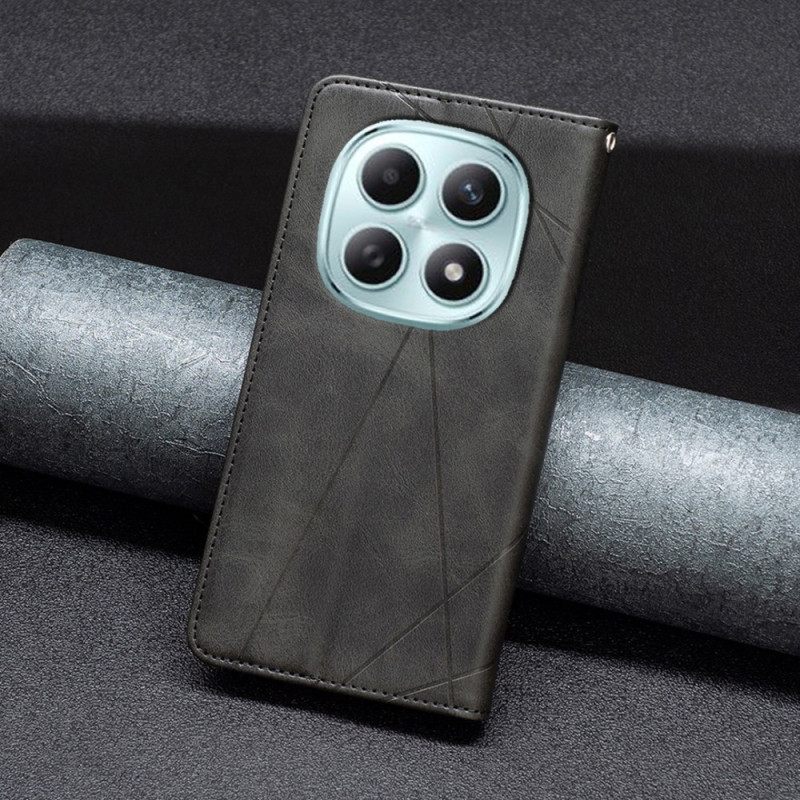 Folio-hoesje Xiaomi Redmi Note 15 5g Geometrisch Patroon Bescherming Hoesje