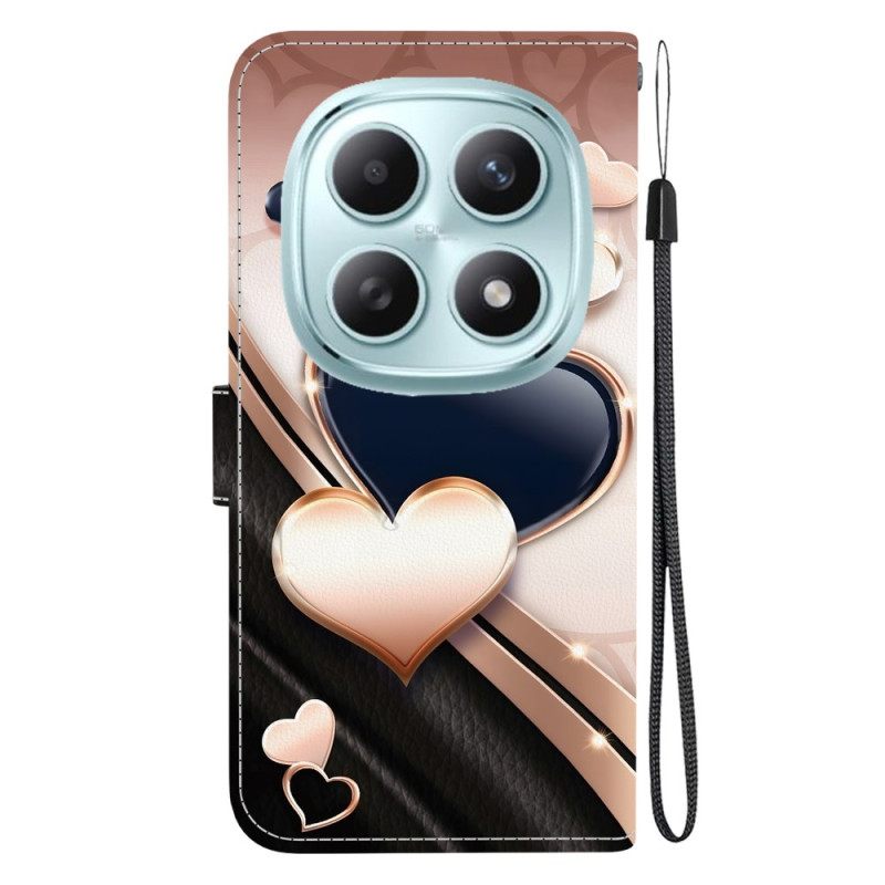 Folio-hoesje Xiaomi Redmi Note 15 5g Liefdespatroon