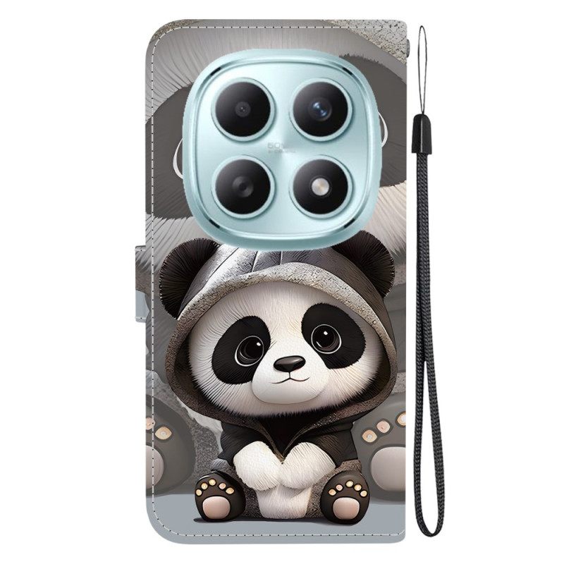 Folio-hoesje Xiaomi Redmi Note 15 5g Panda Patroon