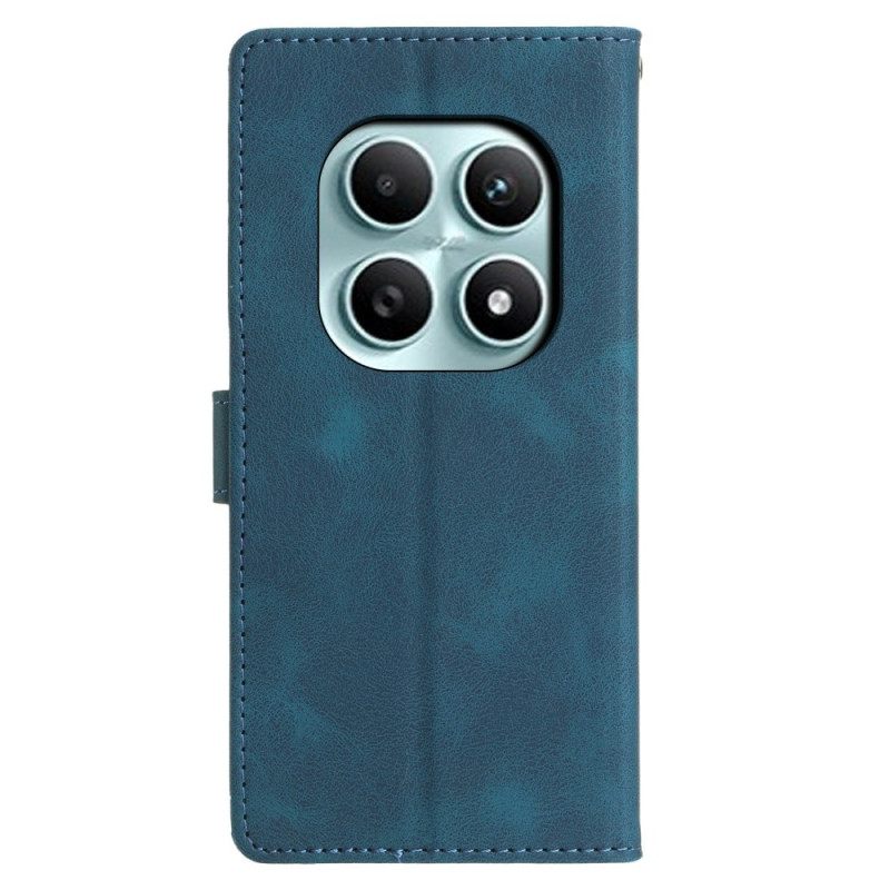 Folio-hoesje Xiaomi Redmi Note 15 5g Telefoonhoesje Driehoekspatroon
