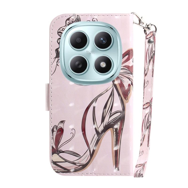 Folio-hoesje Xiaomi Redmi Note 15 5g Telefoonhoesje Hoge Hakken