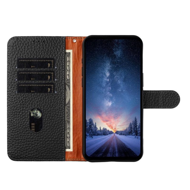 Folio-hoesje Xiaomi Redmi Note 15 5g Telefoonhoesje Leerstructuur