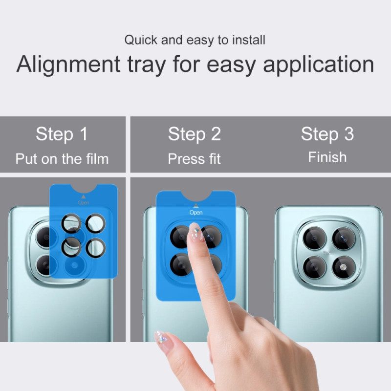 Gehard Glazen Lensbeschermer Voor Xiaomi Redmi Note 15 5g / Poco M8 5g (met Frame)