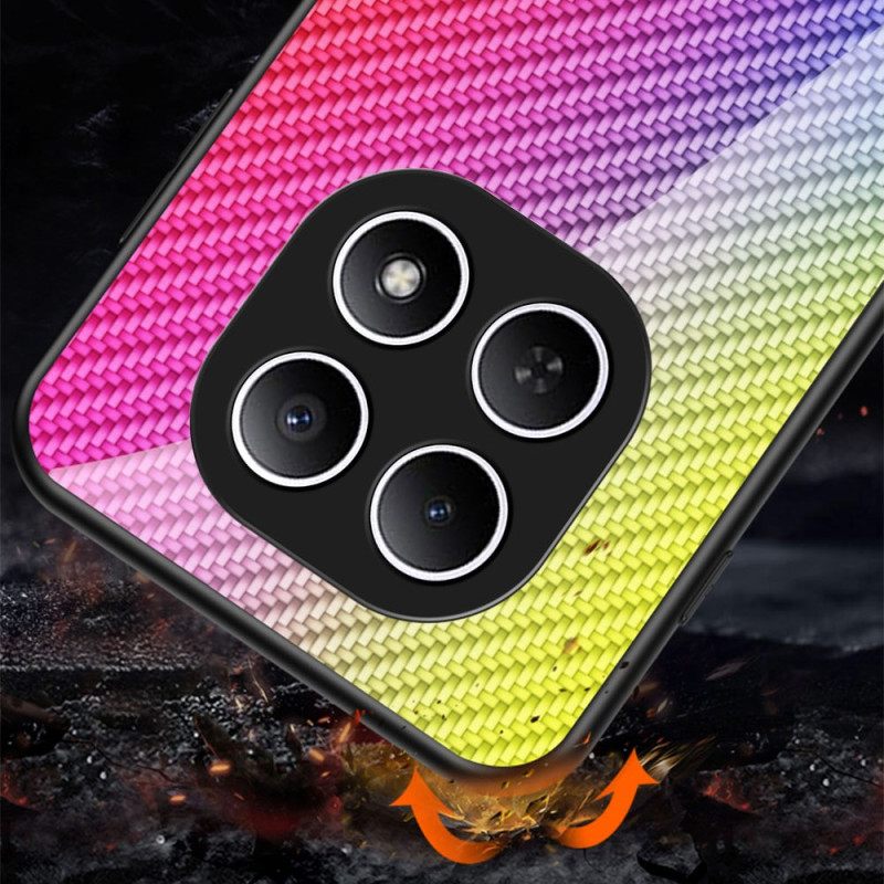 Hoesje Xiaomi Redmi Note 15 5g Gehard Glas Met Koolstofvezel Bescherming Hoesje