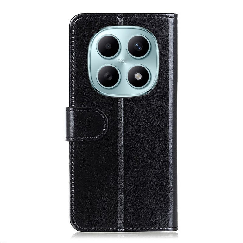 Leren Hoesje Voor Xiaomi Redmi Note 15 5g Lakleer