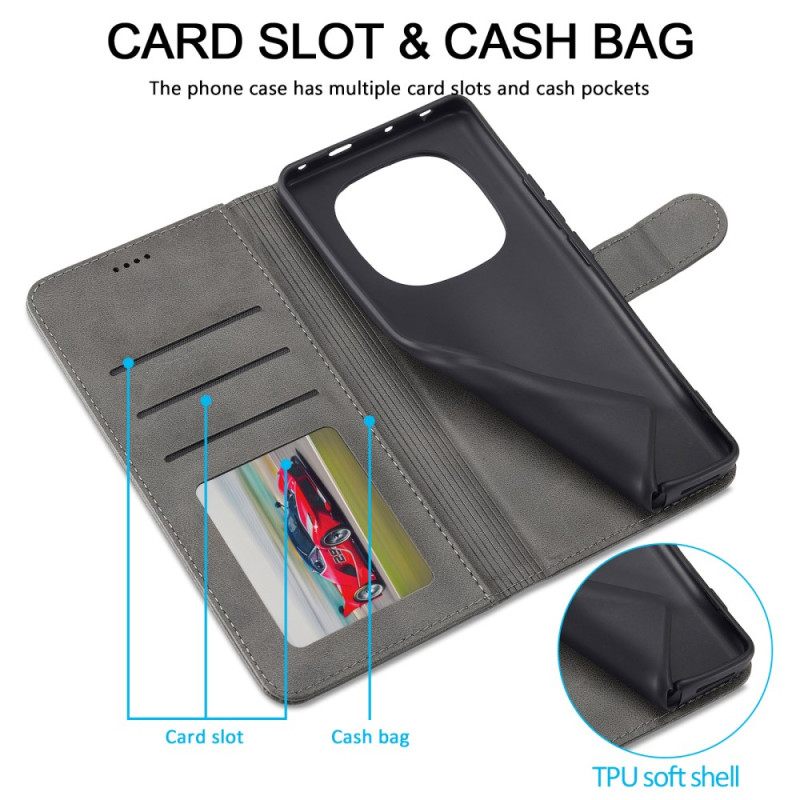 Leren Hoesje Voor Xiaomi Redmi Note 15 5g Lc.imeeke Lederlook