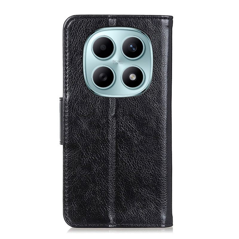 Leren Hoesje Voor Xiaomi Redmi Note 15 5g Nappaleer