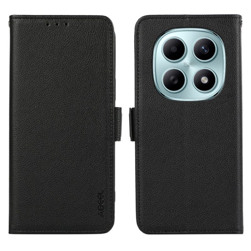 Leren Hoesje Voor Xiaomi Redmi Note 15 5g Rfid-bescherming Abeel