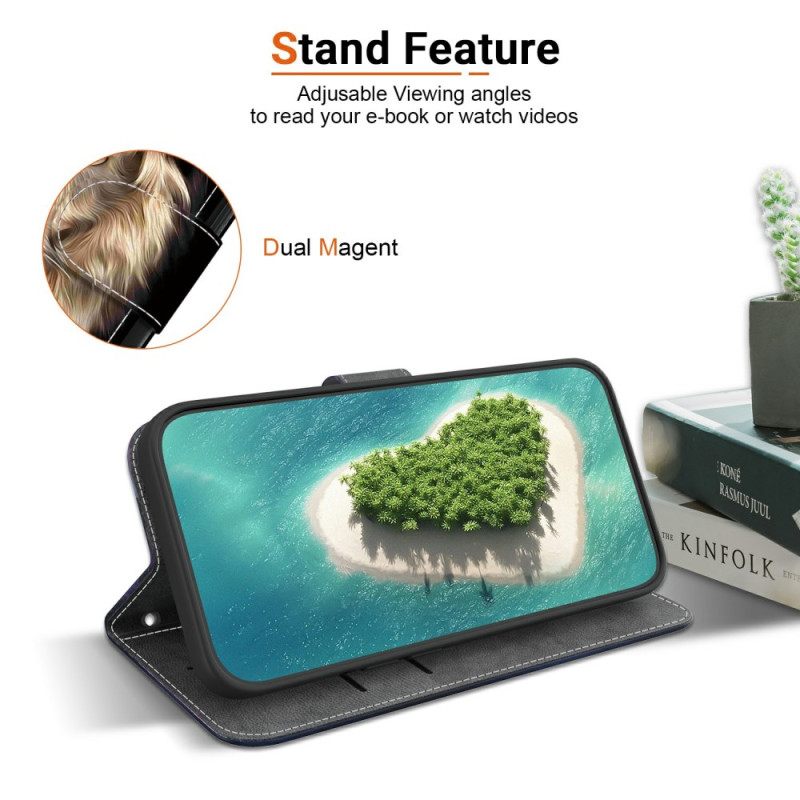 Leren Hoesje Xiaomi Redmi Note 15 5g Leeuwenkop