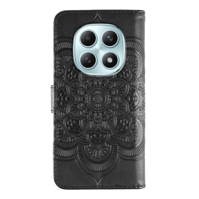 Leren Hoesje Xiaomi Redmi Note 15 5g Mandala Bescherming Hoesje