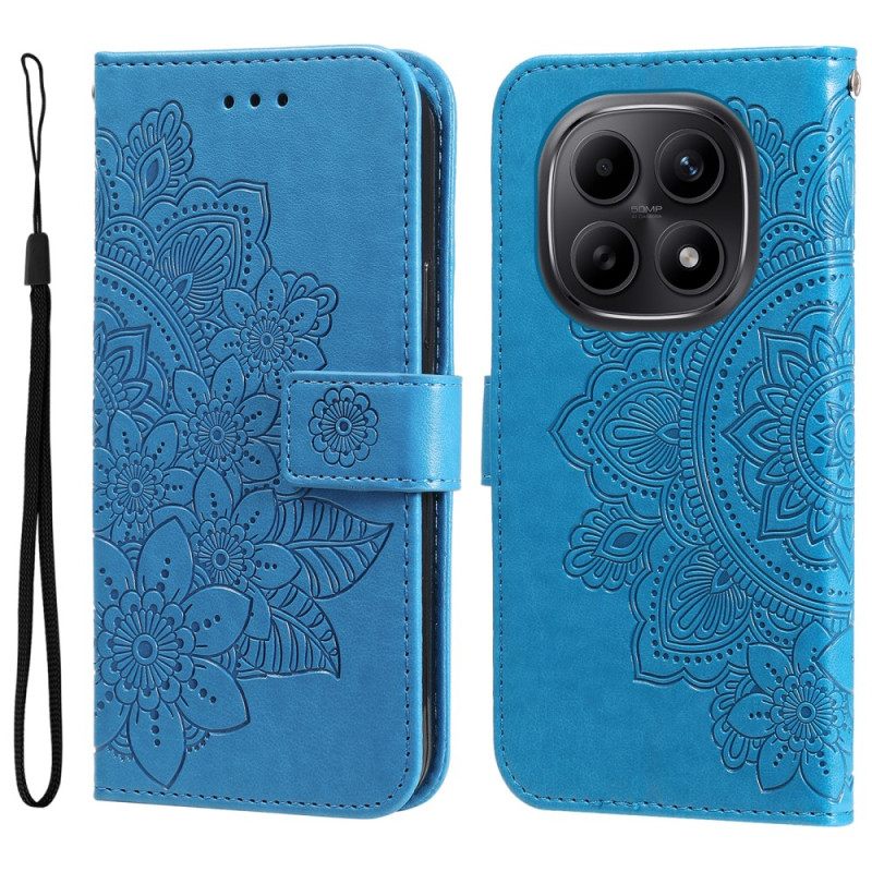 Leren Hoesje Xiaomi Redmi Note 15 5g Mandala-print