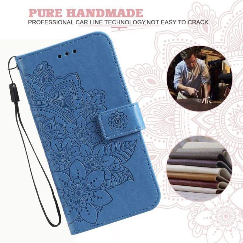 Leren Hoesje Xiaomi Redmi Note 15 5g Mandala-print