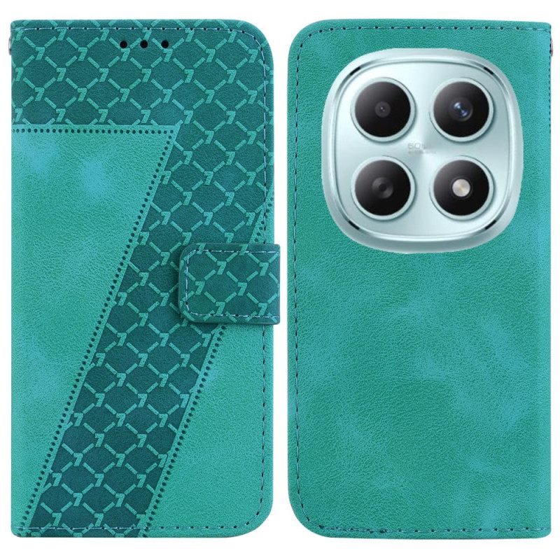 Leren Hoesje Xiaomi Redmi Note 15 5g Ontwerp 7 Bescherming Hoesje