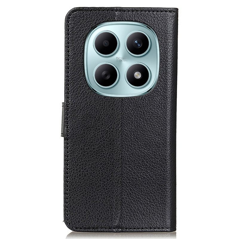 Leren Hoesje Xiaomi Redmi Note 15 5g Traditioneel Kunstleer Bescherming Hoesje