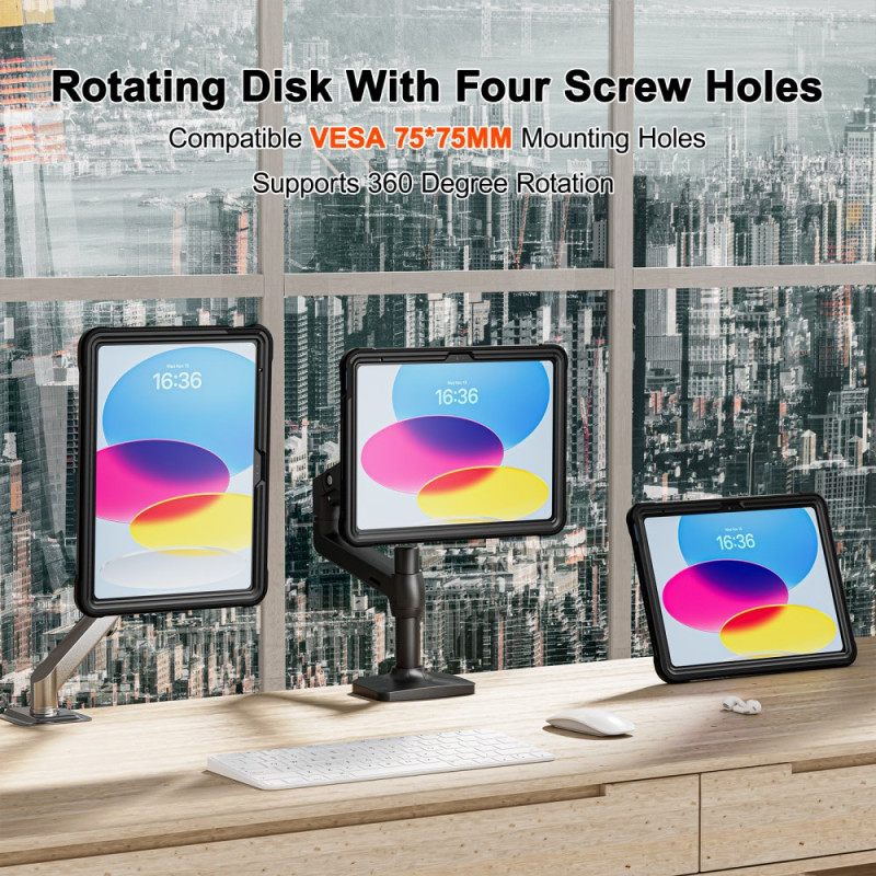 Cover Hoesje iPad (2025) Telefoonhoesje Geïntegreerde Verstelbare Standaard