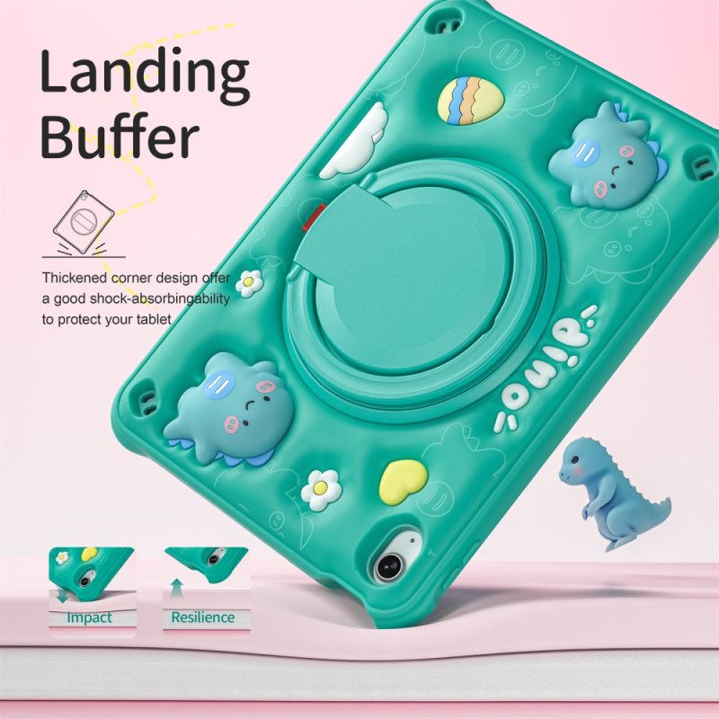 Cover Hoesje iPad (2025) Telefoonhoesje Meerlaags Met Schouderband