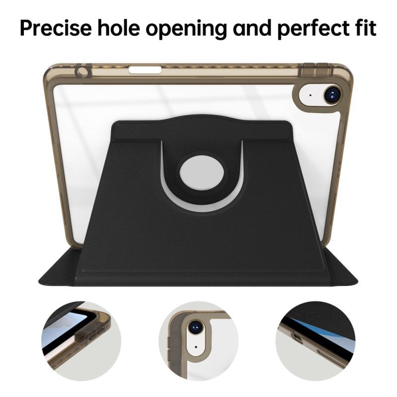 Cover iPad (2025) Draaiende Pastelkleur Bescherming Hoesje