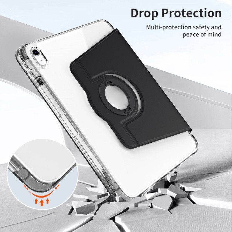 Cover iPad (2025) Hybride Met Draaibare Standaard