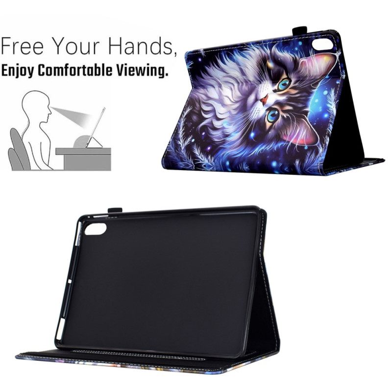 Cover iPad (2025) Kat Bescherming Hoesje