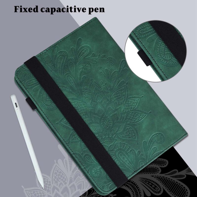 Cover iPad (2025) Mandala Bloem Bescherming Hoesje