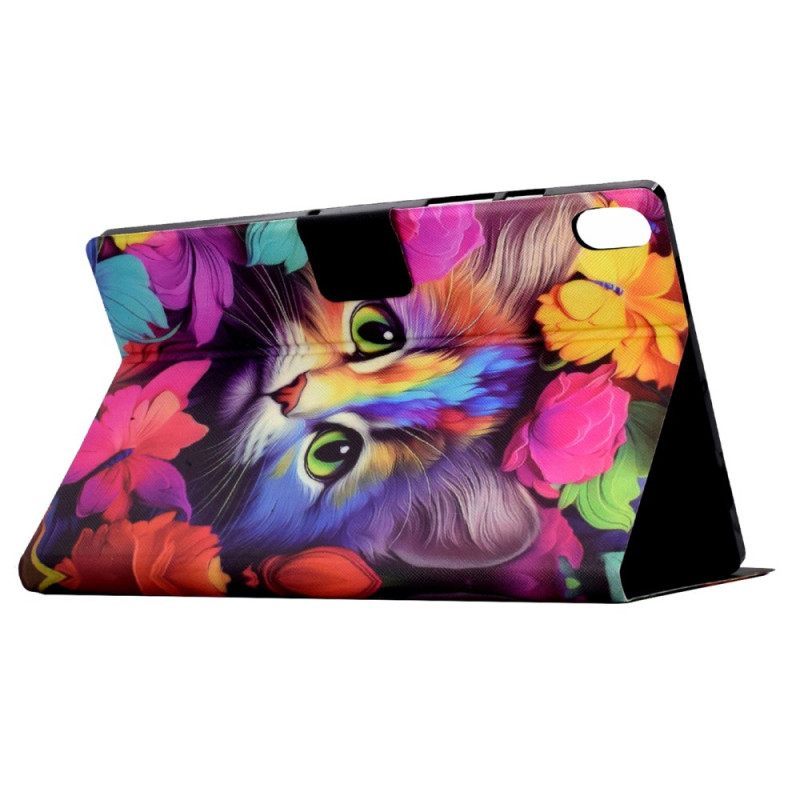 Cover Voor iPad (2025) Roze Kitten