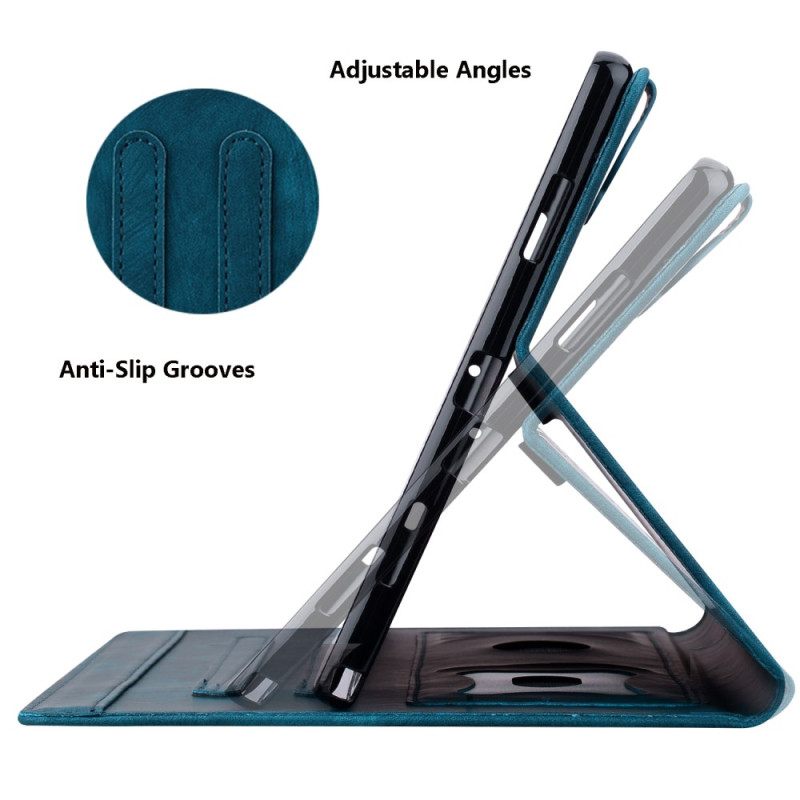 Folio-hoesje iPad (2025) Telefoonhoesje Kersenbloesem En Katten