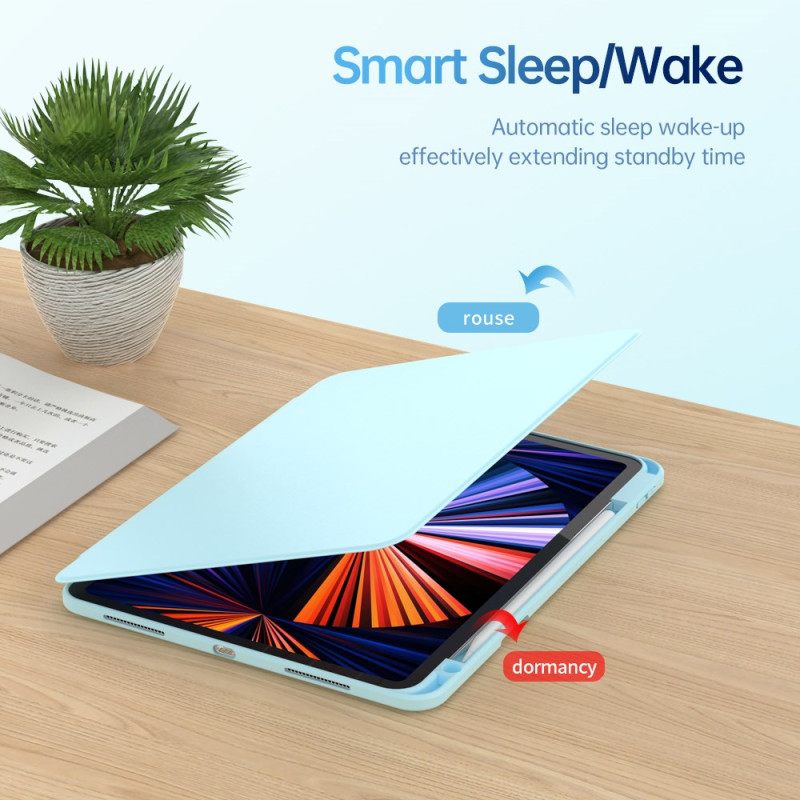 Hoesje Case iPad (2025) Telefoonhoesje Draaibare Standaard En Pastelkleurige Hoes