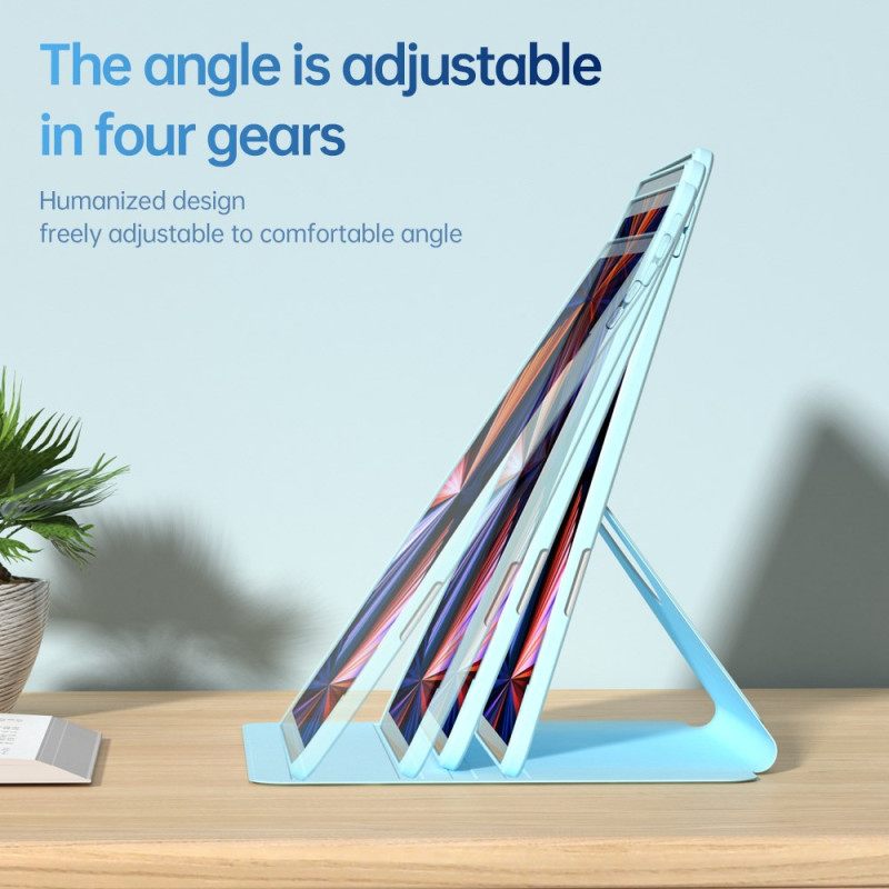 Hoesje Case iPad (2025) Telefoonhoesje Draaibare Standaard En Pastelkleurige Hoes